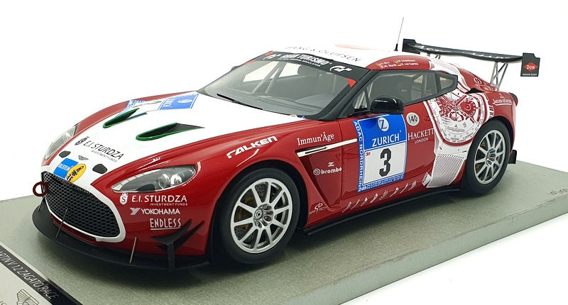 Tecnomodel 1/18 Scale TM-1801D - Aston Martin V12 Zagato Race #3