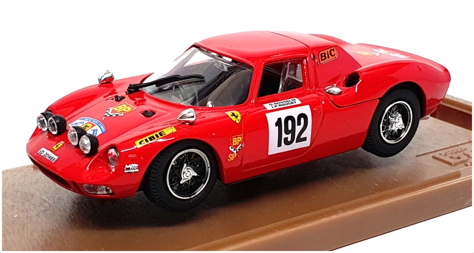 Best Model 1/43 Scale 9023 - Ferrari 250 LM #192 Tour De France 1969 - Red