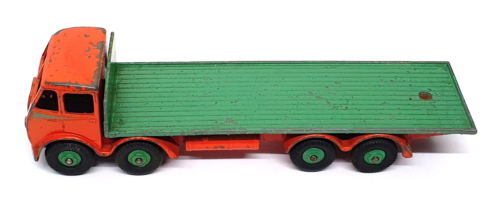 Dinky Supertoys Original Diecast 30526Z - Foden Flat Truck  - Orange/Green