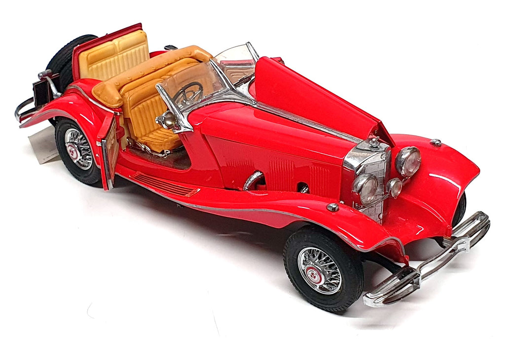 Franklin Mint 1/24 Scale 31025D - 1935 Mercedes Benz 500K Sp. Roadster - Red