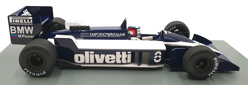 Spark 1/18 Scale 18S678 - Brabham BT55 Monaco GP 1986 E.D.Angelis