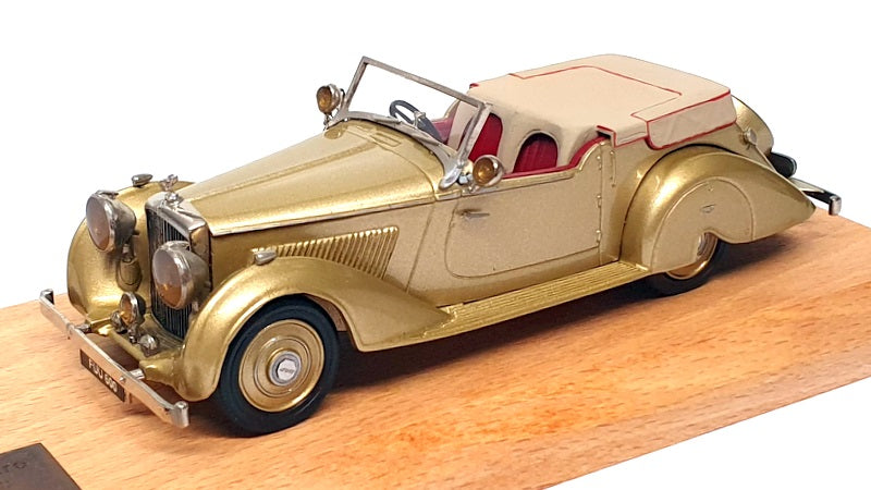 Top Marques 1/43 Scale B3 - 1940 Bentley 4.25L Vanden Plas - Honeysuckle Gold