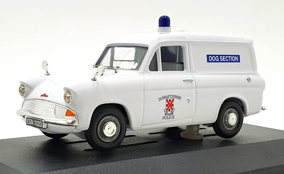 Vanguards 1/43 Scale VA00417 - Ford Anglia Van Dunbartonshire Constabulary