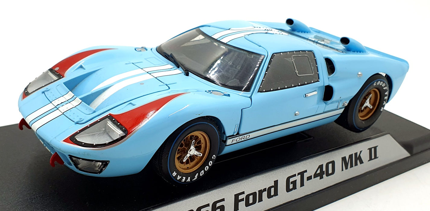 Shelby Collectibles 1/18 Scale Diecast 01409 - 1966 Ford GT-40 MkII - Blue