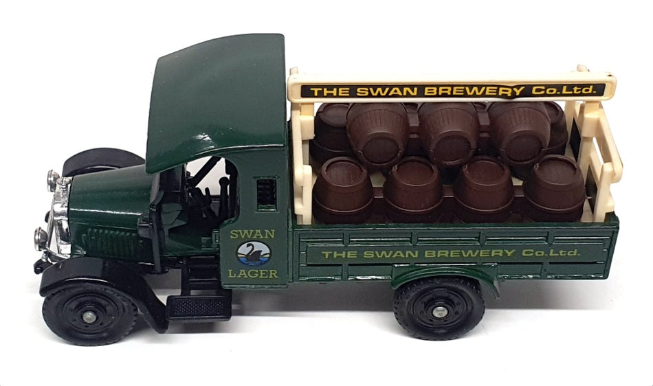 Corgi Appx 13cm Long C867/3 - Thornycroft Beer Truck Swan Brewery - Green