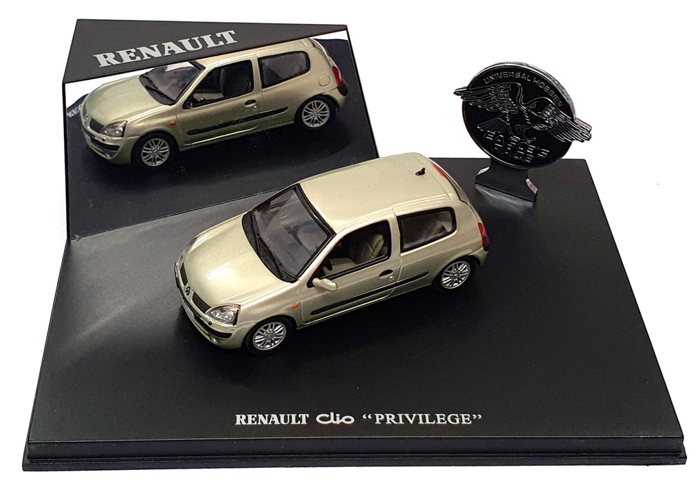 Eagle Collectibles 1/43 Scale 2401 - Renault Clio Privilege - Met. Green