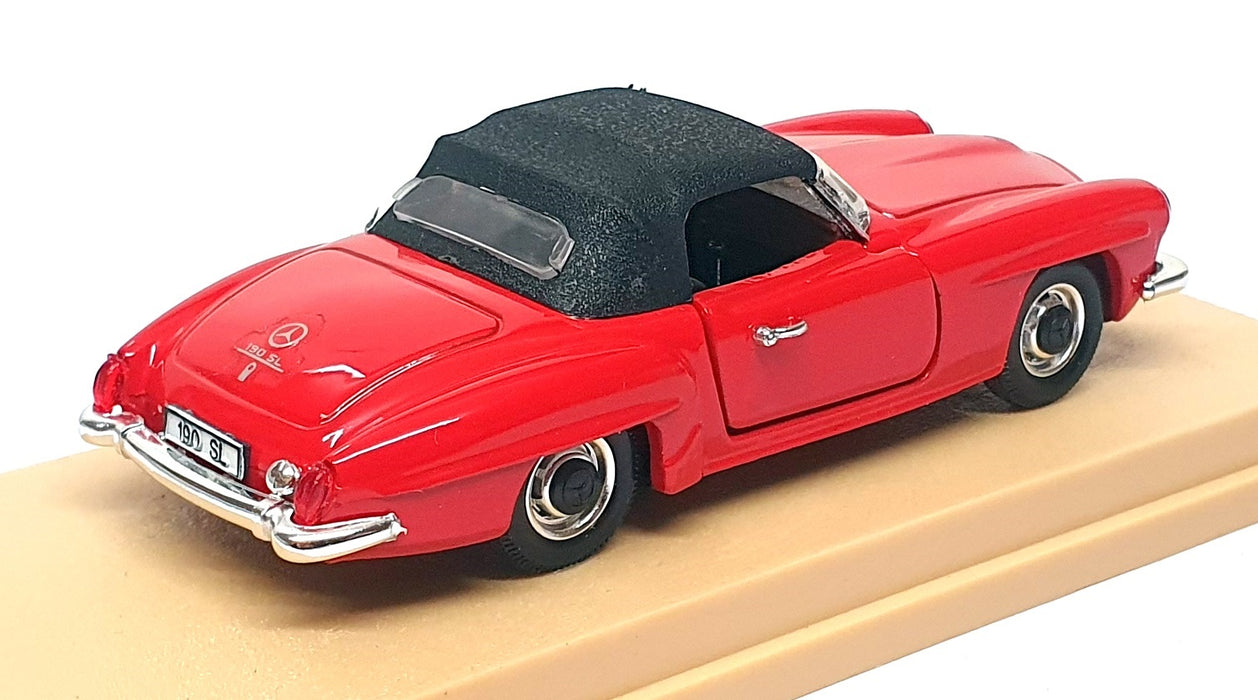 Rio 1/43 Scale R7 - 1955-1963 Mercedes Benz 190 SL Roadster - Red