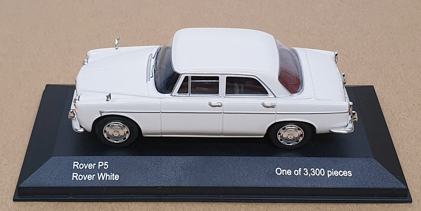 Vanguards 1/43 Scale Diecast VA06907 - Rover P5 - Rover White