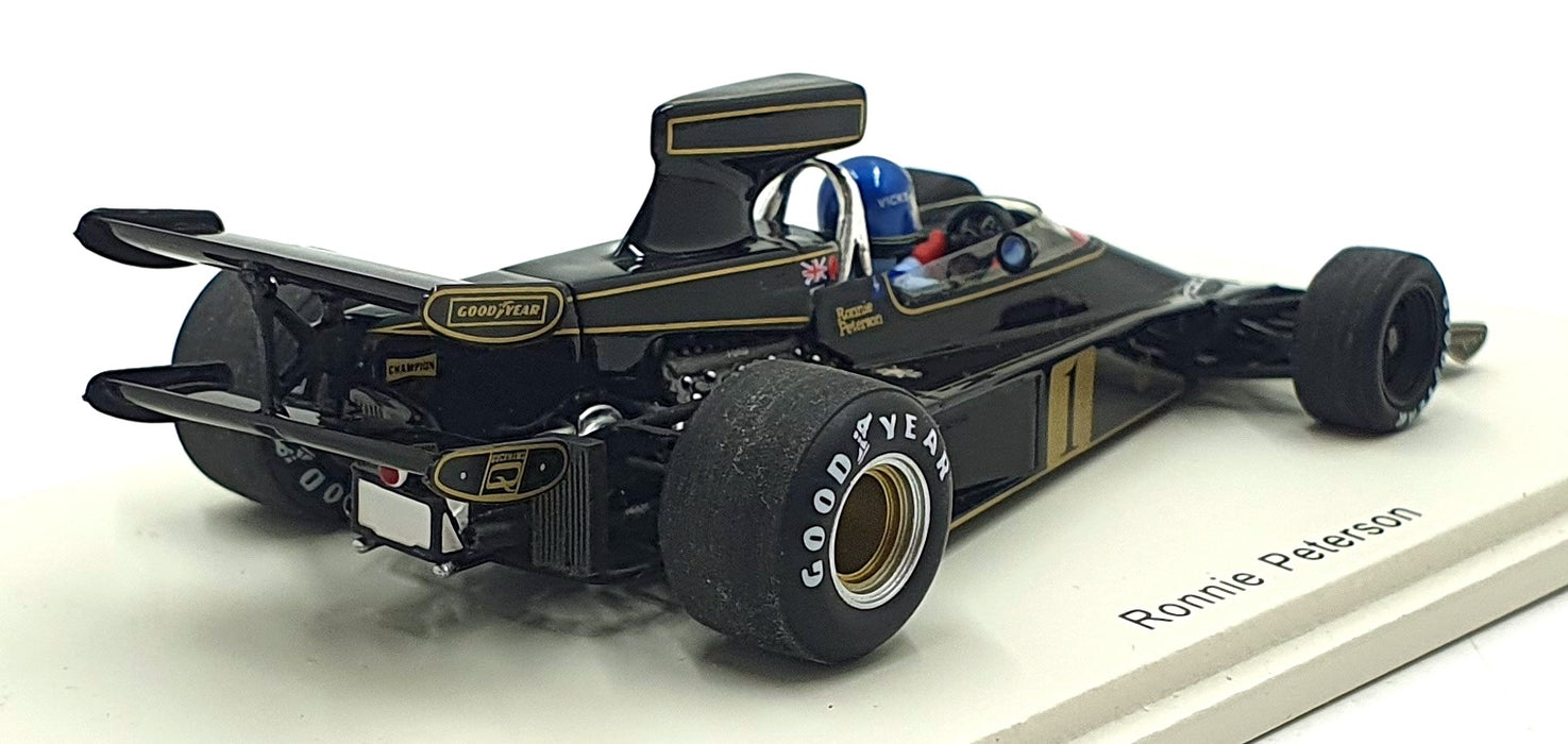 Spark 1/43 Scale S1778 - Lotus 76 #1 South Africa GP 1974 - Peterson