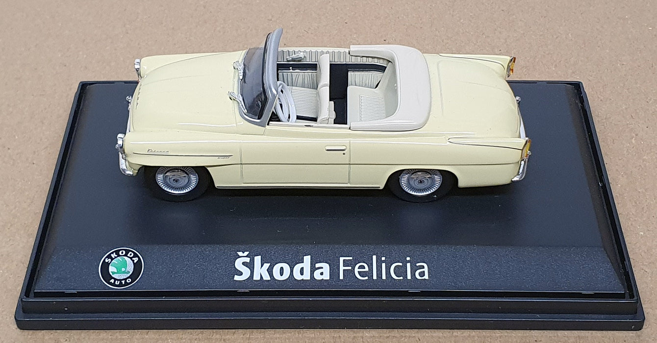 Abrex 1/43 Scale Diecast 143ABS703YA - Skoda Felicia - Pale Yellow