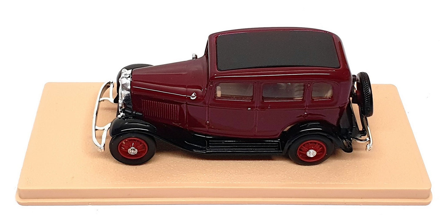 Eligor 1/43 Scale Diecast 1204 - 1932 Ford V8 Limousine Fordor - Burgundy