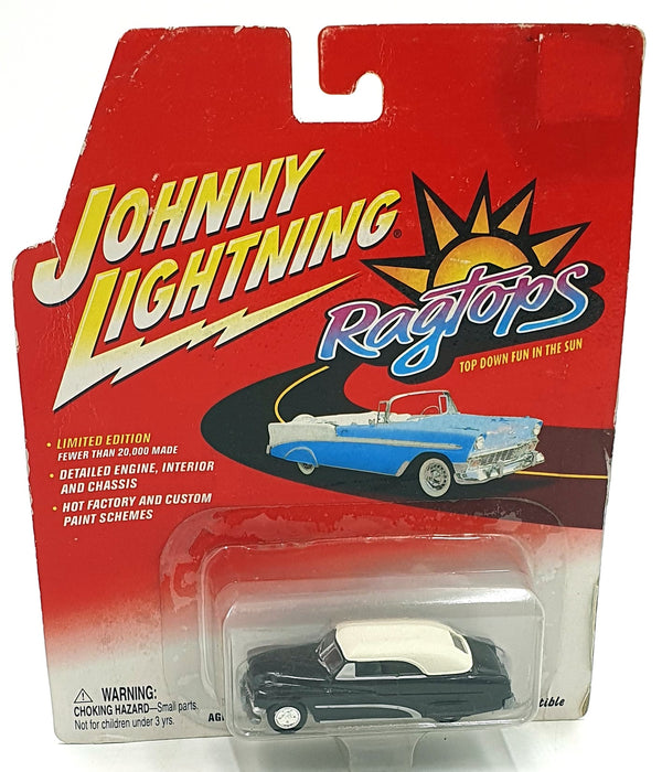 Johnny Lightning 1/64 Scale 437-01 - 1951 Mercury Convertible - Black/White