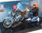 Solido 1/10 Scale 118 305-00 - Mobylette Motorbike + Kneeling Driver - Blue