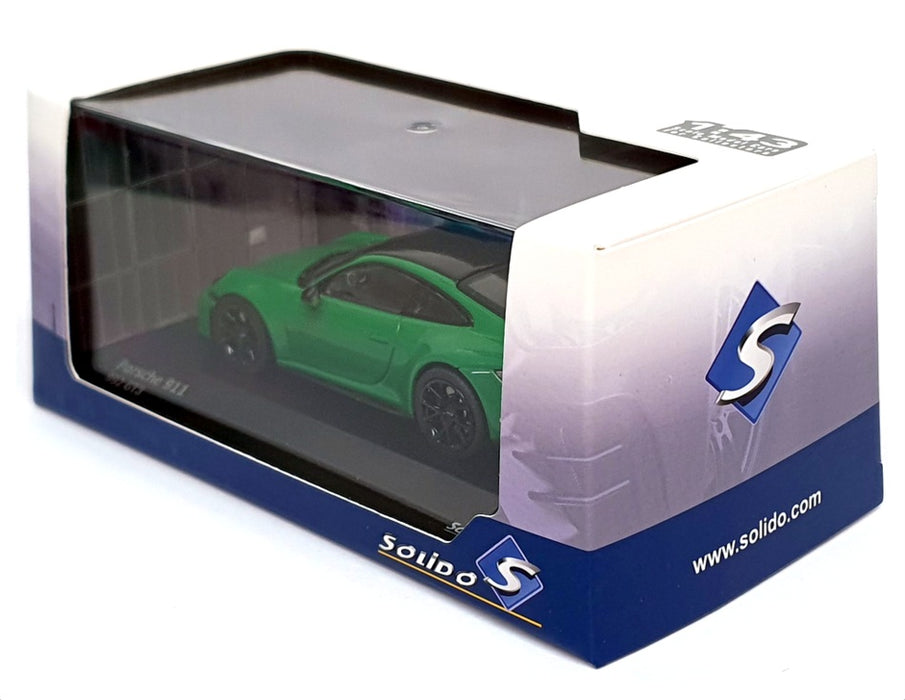 Solido 1/43 Scale Diecast S4312502 - Porsche 911 992 GT3 - Python Green