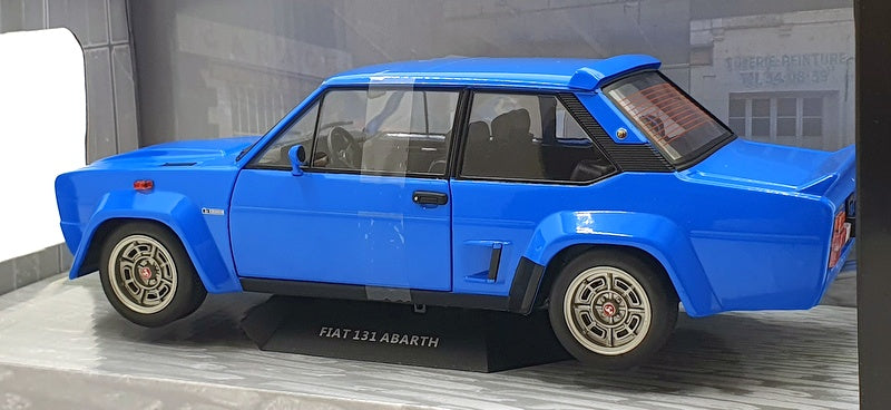Solido 1/18 Scale Diecast S1806004 - 1980 Fiat 131 Abarth - Blue