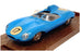 Brumm 1/43 Scale R153 - Jaguar D-Type #17 Le Mans 1957 - Lt Blue