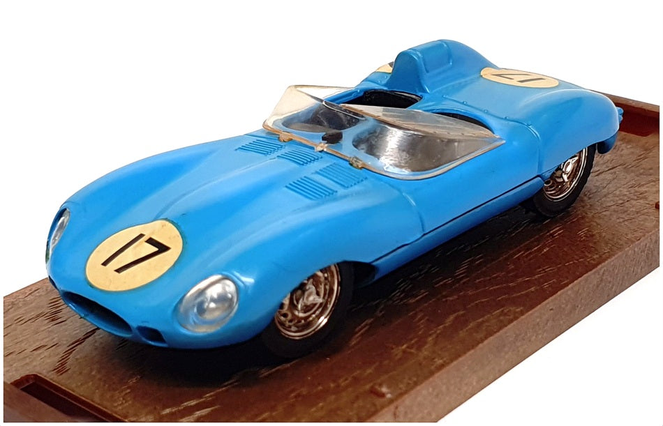 Brumm 1/43 Scale R153 - Jaguar D-Type #17 Le Mans 1957 - Lt Blue