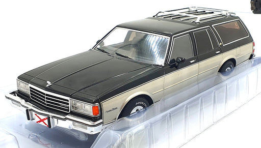 MCG 1/18 Scale Diecast MCG18478MCW - 1985 Chevrolet Caprice Estate Wagon - Black