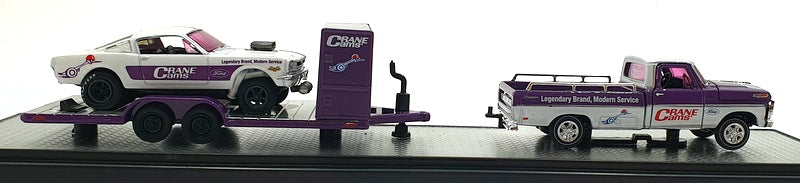 Castline M2 Machines 1/64 Scale F R58 '69 Ford F-100 Ranger & '66 Mustang Gasser