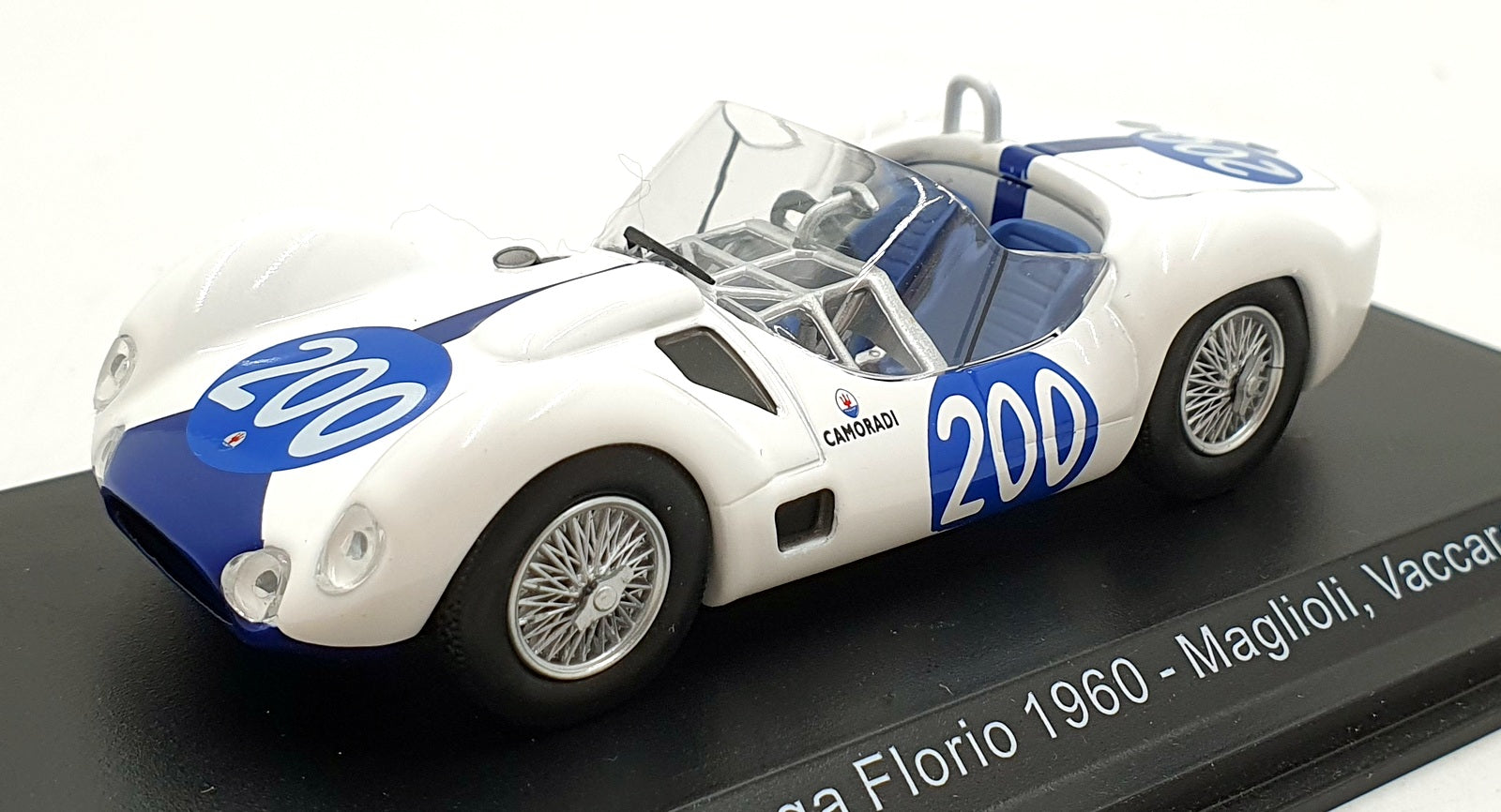 Leo Models 1/43 Scale 5326C - Maserati Tipo 60 Targa Florio 1960 #200 Maglioli