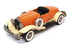 Brooklin 1/43 Scale BRK12 - 1931 Hudson Greater Eight - Orange/Cream