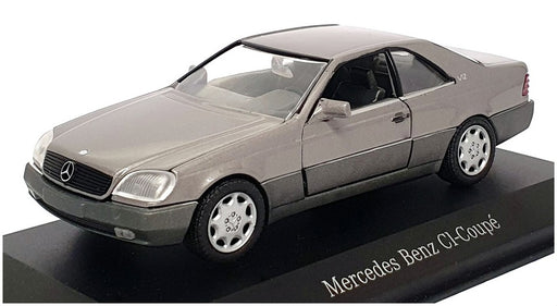 Schabak 1/43 Scale B 6 600 5748 - Mercedes Benz 600 SEC - Met Grey