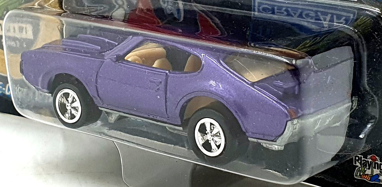 Johnny Lightning 1/64 Scale 200-130 Muscle Cars 1969 Oldsmobile 442 Met. Purple