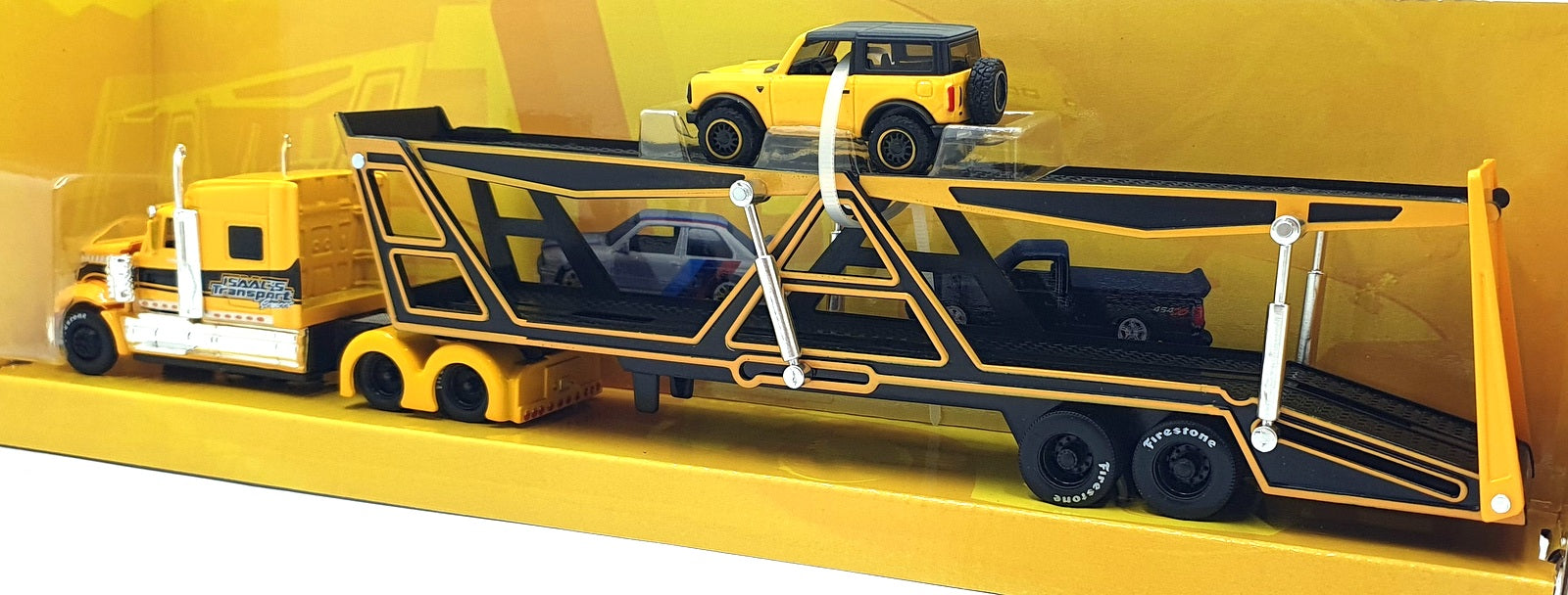 Maisto 1/64 Scale Diecast 11454 International Lonestar/'21 Ford Bronco Badlands