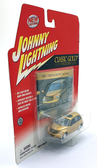 Johnny Lightning 1/64 Scale 404-16 Classic Gold 2001 Chrysler PT Cruiser - Gold