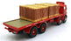Corgi 1/50 Scale 09803 - ERF V 8 Wheel Platform Lorry With Pallet Load (BRS) Red