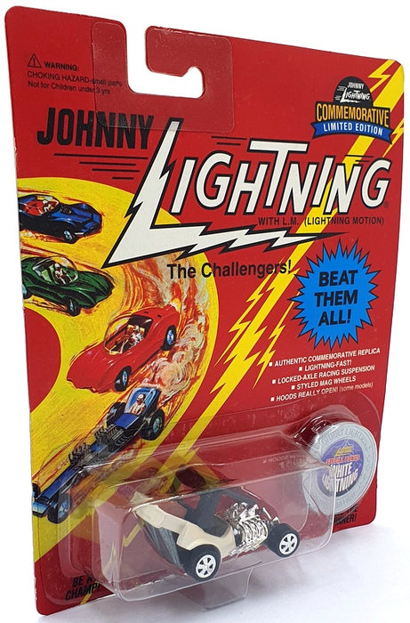 Johnny Lightning 1/64 Scale 100-152 - The Challengers White Lightning - White