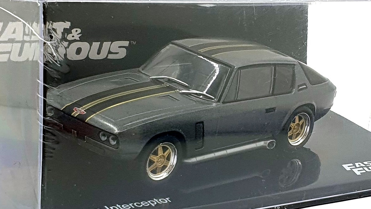 DeAgostini 1/43 Scale F220CMC020 - Fast and Furious Jensen Interceptor - Grey
