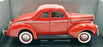 Eagle Universal Hobbies 1/18 Scale 38020 - 1940 Ford Deluxe Coupe - Red