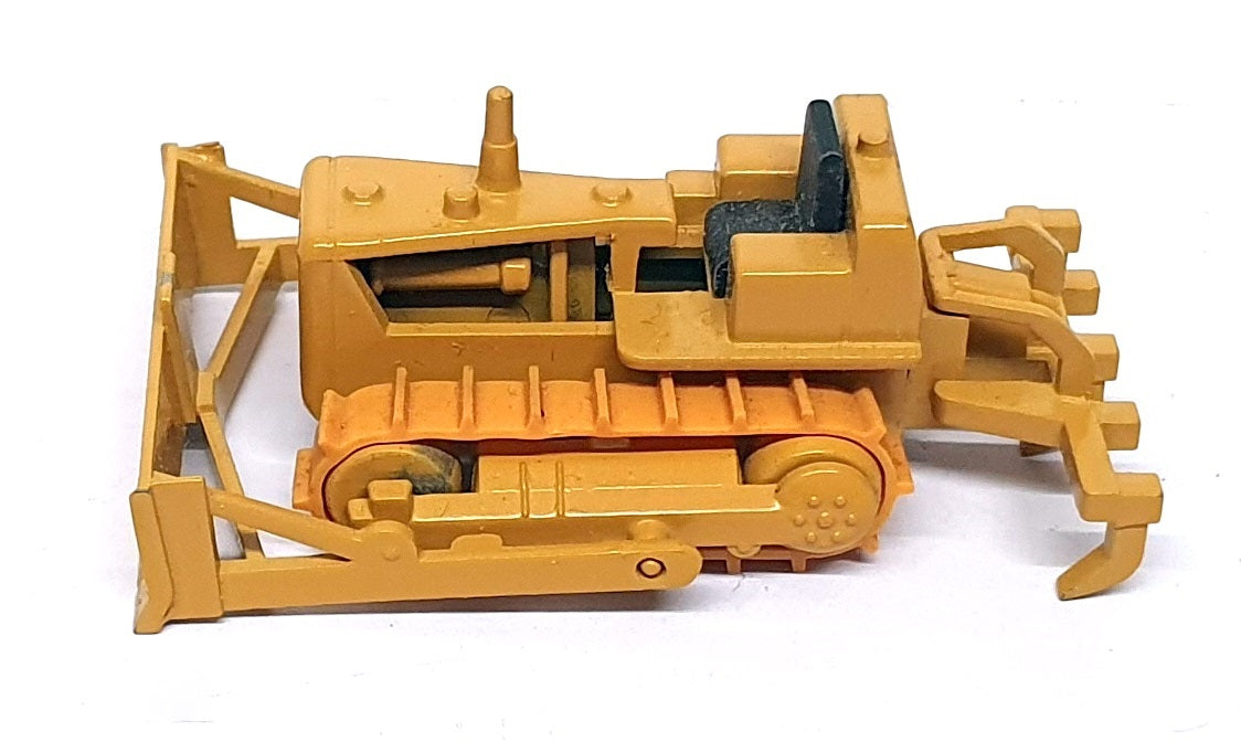 NZG 1/87 Scale Diecast No. 120 - CAT D4D Ketten Dozer - Dk. Yellow