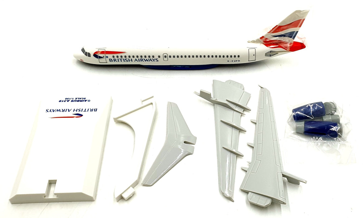 Sky Marks 1/150 scale Snap Together Kit SKR254 - Airbus A319 British Airways