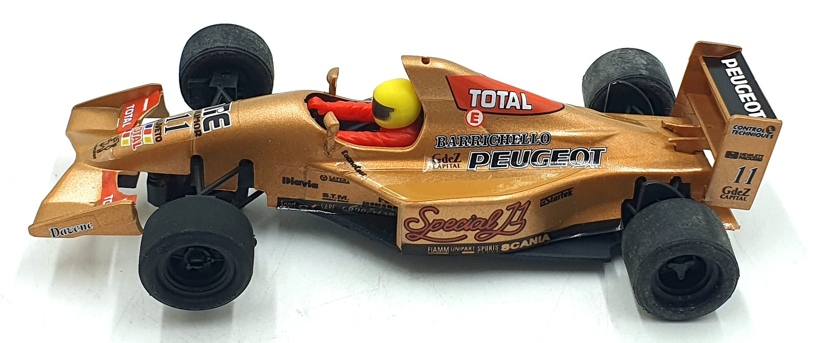 Matchbox SCX 1/32 Scale Slot Car 83220.20 - Jordan Peugeot F1 #11