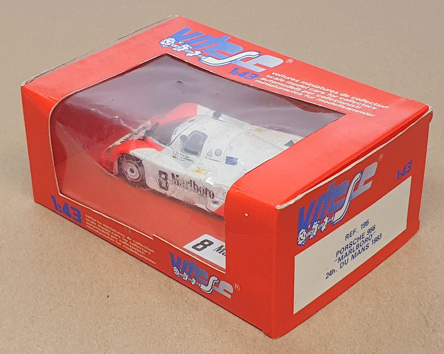 Vitesse 1/43 Scale 195 - Porsche 956 M/Boro #8 24h Le Mans 1983