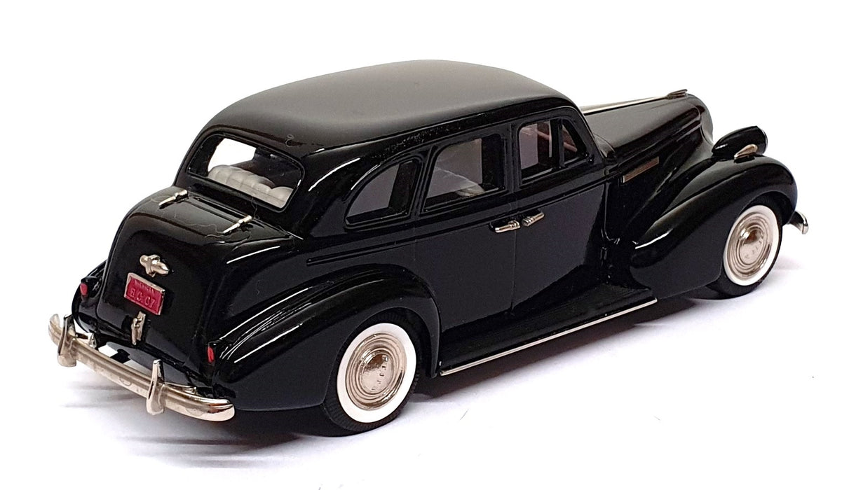 Brooklin 1/43 Scale BC007 - 1939 Buick Century 4Dr. Sedan M-61 - Black