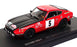 Kyosho 1/43 Scale 03165B - Datsun 240Z #5 Monte Carlo 1972 - Red/Black