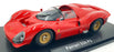 Werk83 1/18 Scale Diecast W18021002 - Ferrari 330 P3 Spyder - Red