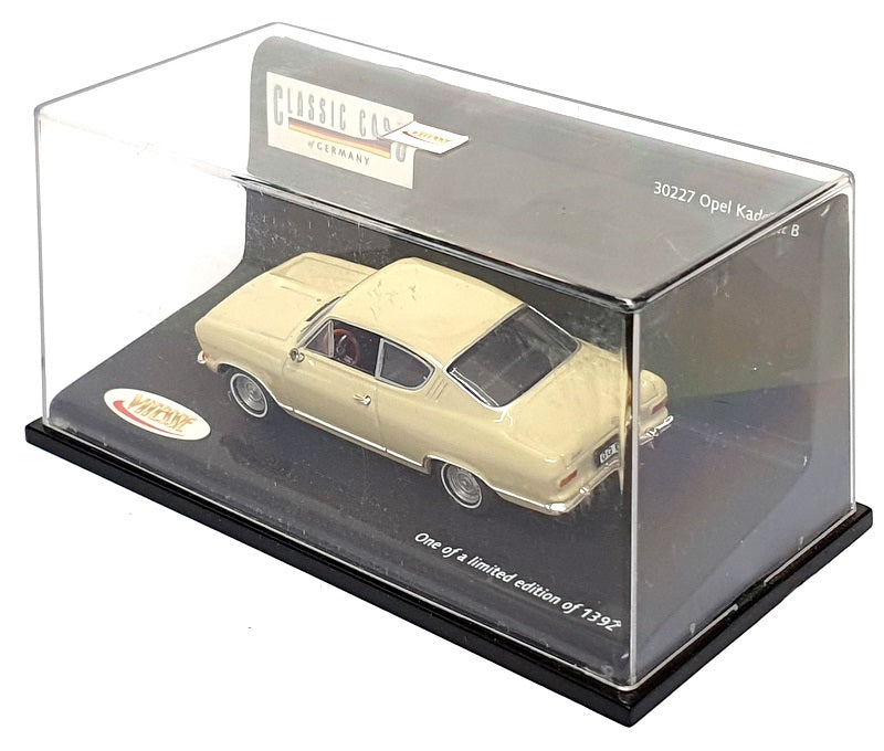 Vitesse 1/43 Scale Diecast 30227 - Opel Kadette B - Corn Yellow