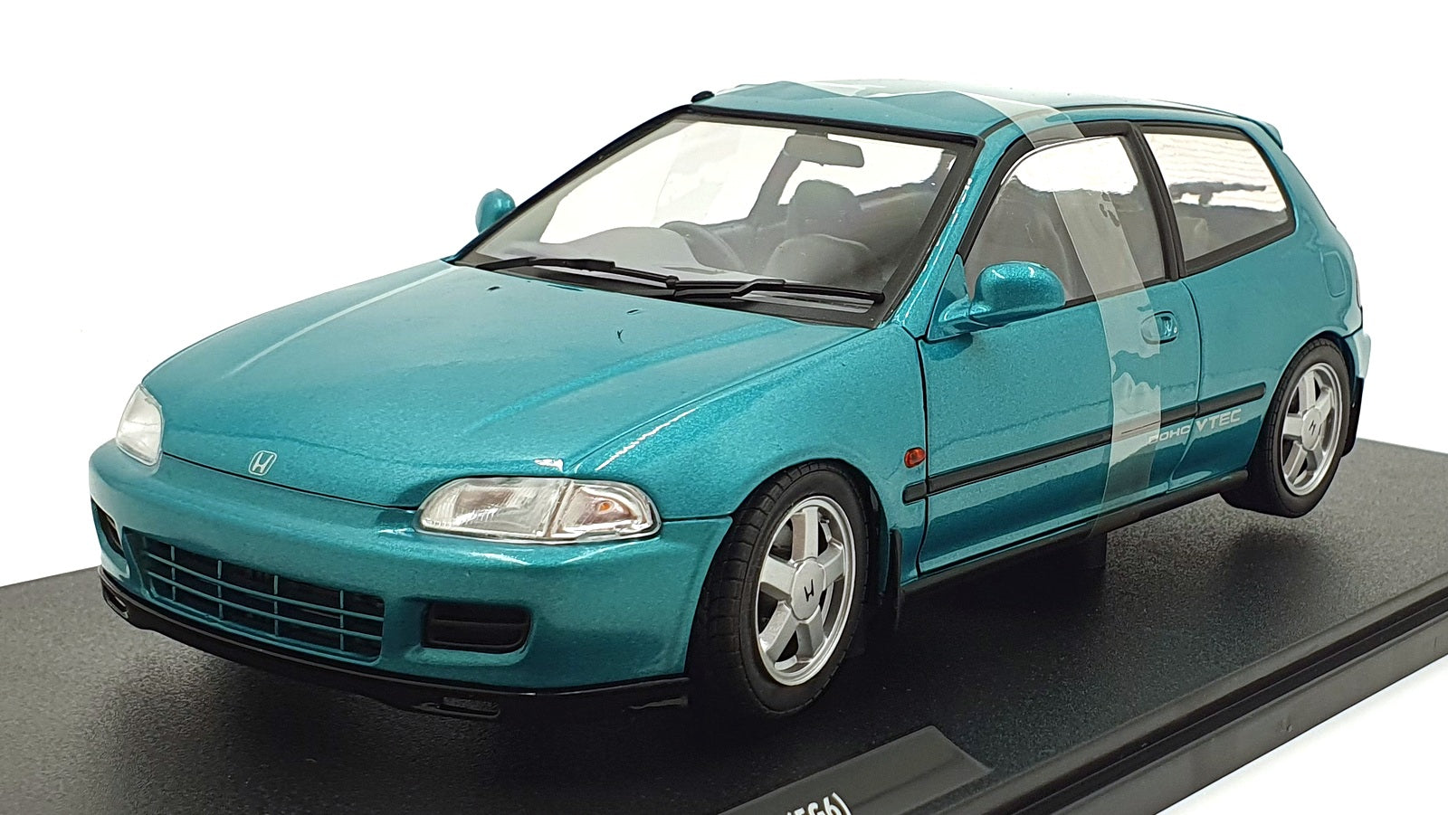 Solido 1/18 Scale Diecast S1810405 - 1991 Honda Civic (EG6) Aztec - Met. Green