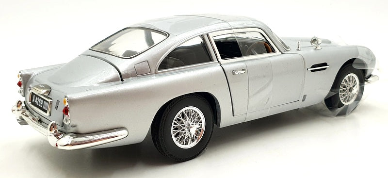 Auto World 1/18 Scale Diecast AWSS131 - 007 Aston Martin DB5 James Bond - Silver
