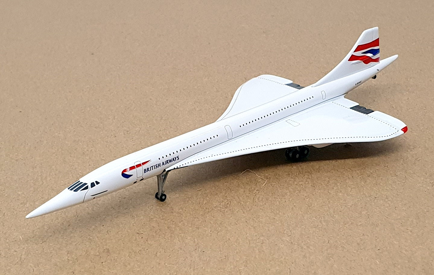 Gemini Jets 1/400 Scale GJBAW025B - Concorde British Airways G-BOAC