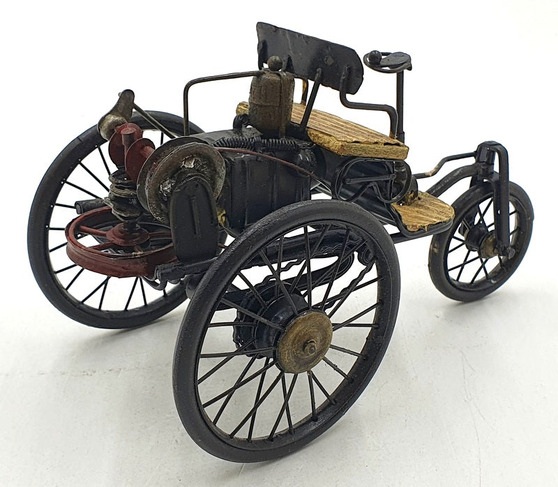 Unknown Brand Tin Plate Metal 1890 - Mercedes Motorwagen - Black