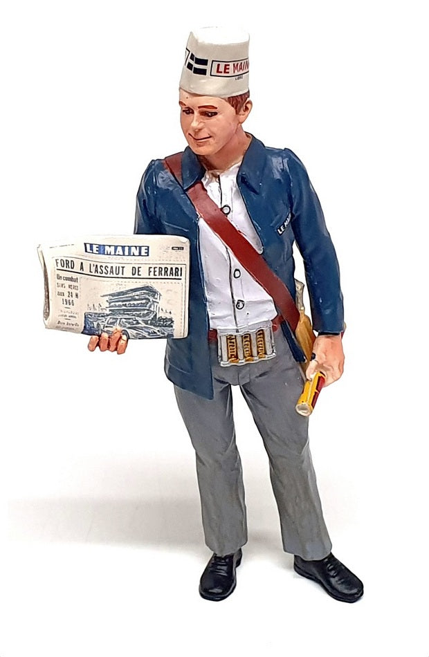 Le Mans Miniatures 1/18 Scale Figure FLM118043 - Joseph Newspaper Seller 1966