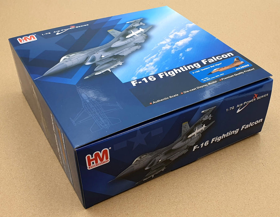 Hobby Master 1/72 Scale HA38069 - F-16 Fighting Falcon "Golden Bat Viper" 2022
