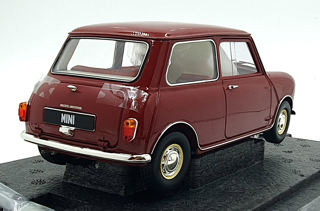 Kyosho 1/18 Scale 08964R - Morris Mini Minor - Red