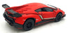 Lamborghini Veneno - Red - Kinsmart Pull Back & Go Metal Model Car