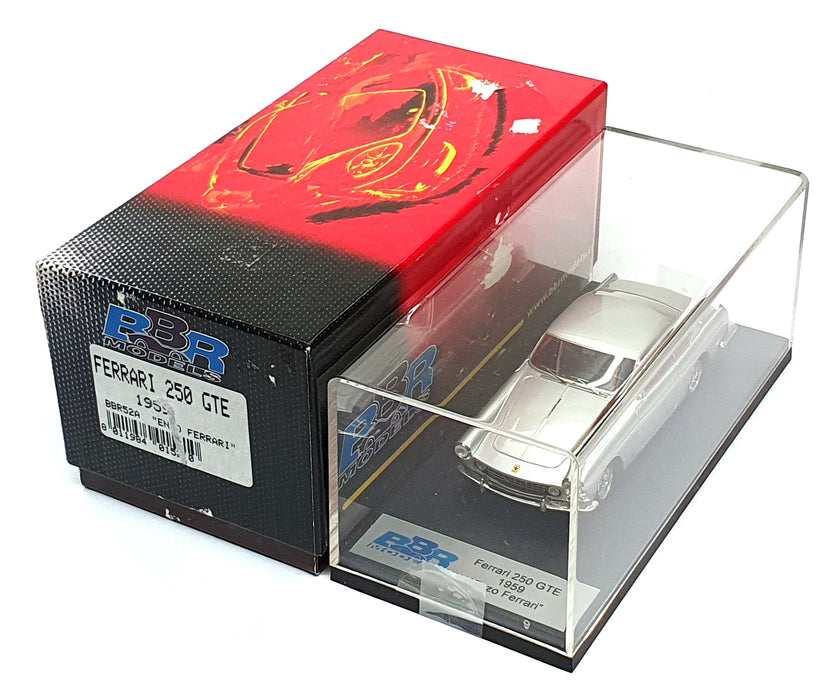 BBR Models 1/43 Scale BBR52A - 1959 Ferrari 250 GTE Enzo Personal Car - Silver